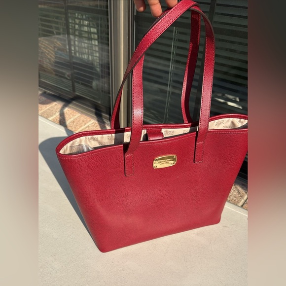 Michael Kors Scarlet Red Tote - Picture 1 of 6